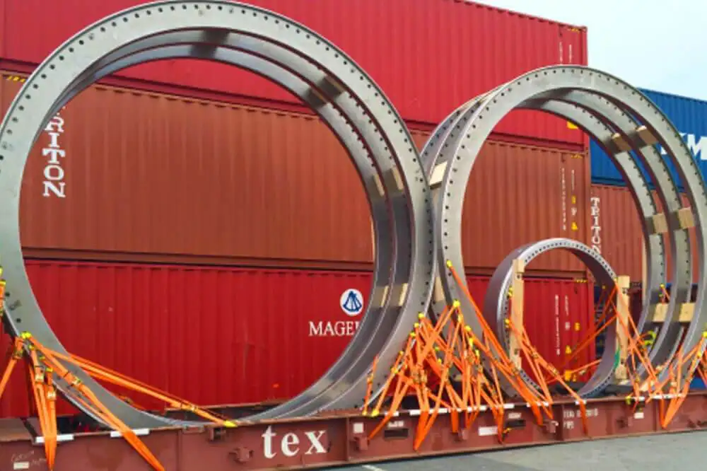 Steel Shipping specialises in import and export of special freight to the wind turbine industry.